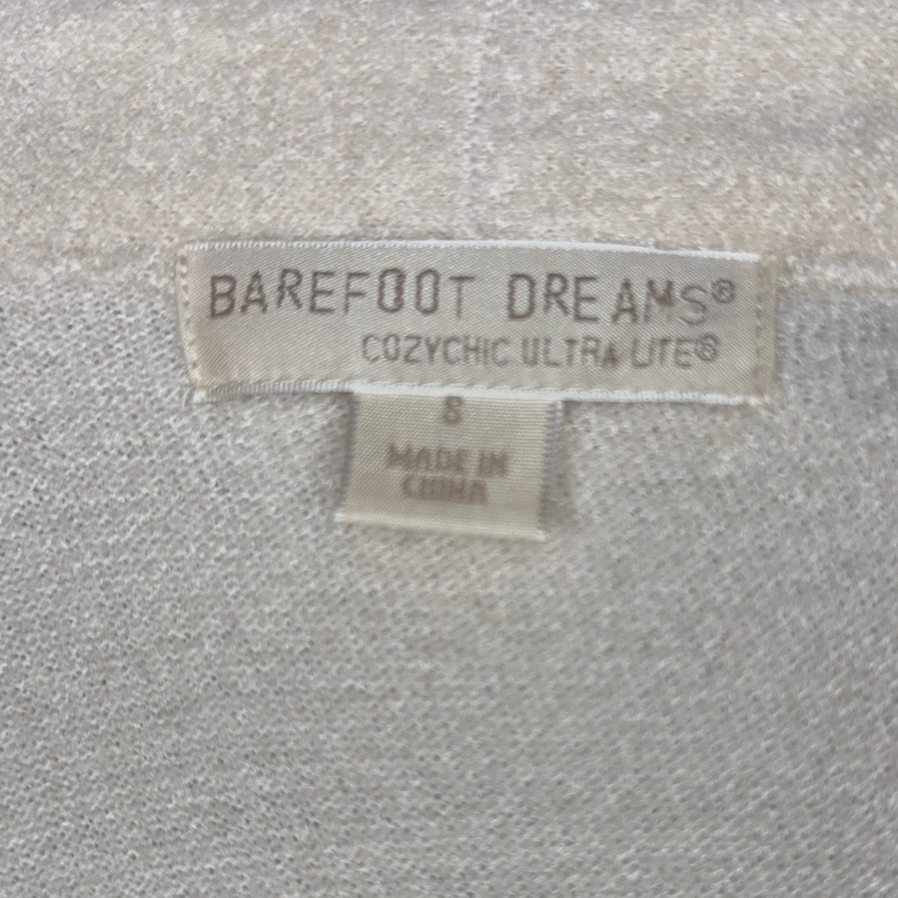 Barefoot Dreams Short-Sleeve Cozy Cream Cardigan - Picture 5 of 7